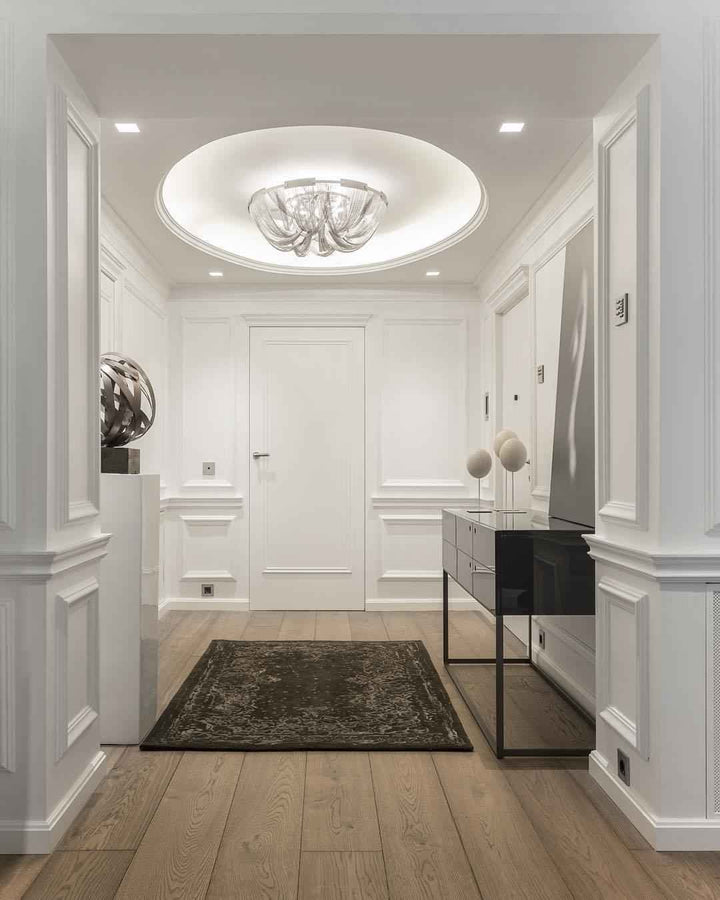 Lustra Métal 40cm Doré LED 15W