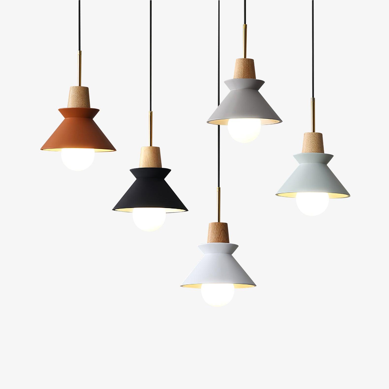 Solara Lampe à suspension en bois Space Nordic Minimaliste - Neutralighting
