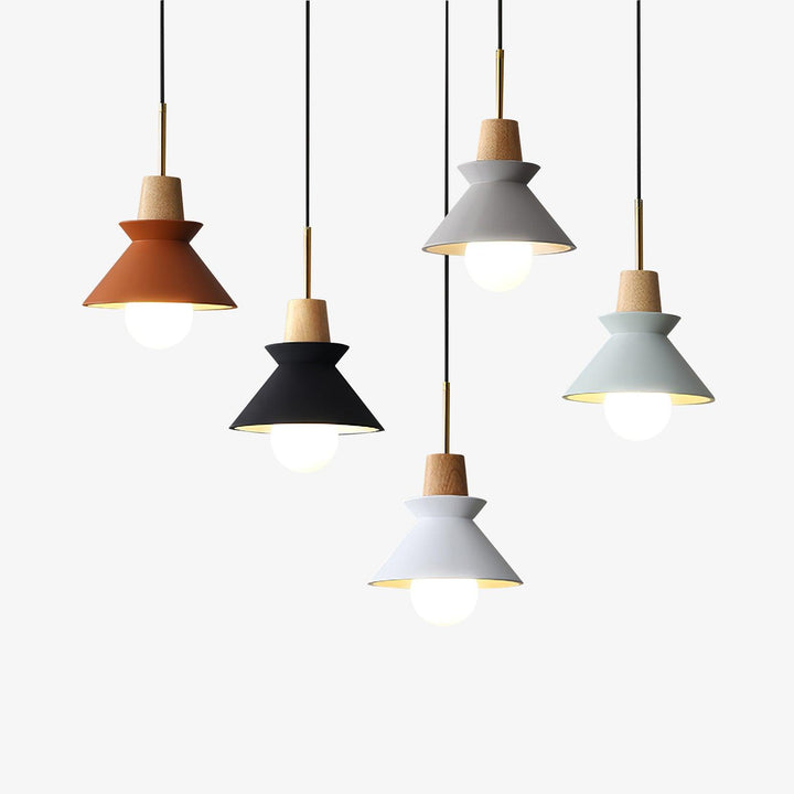 Solara Lampe à suspension en bois Space Nordic Minimaliste - Neutralighting