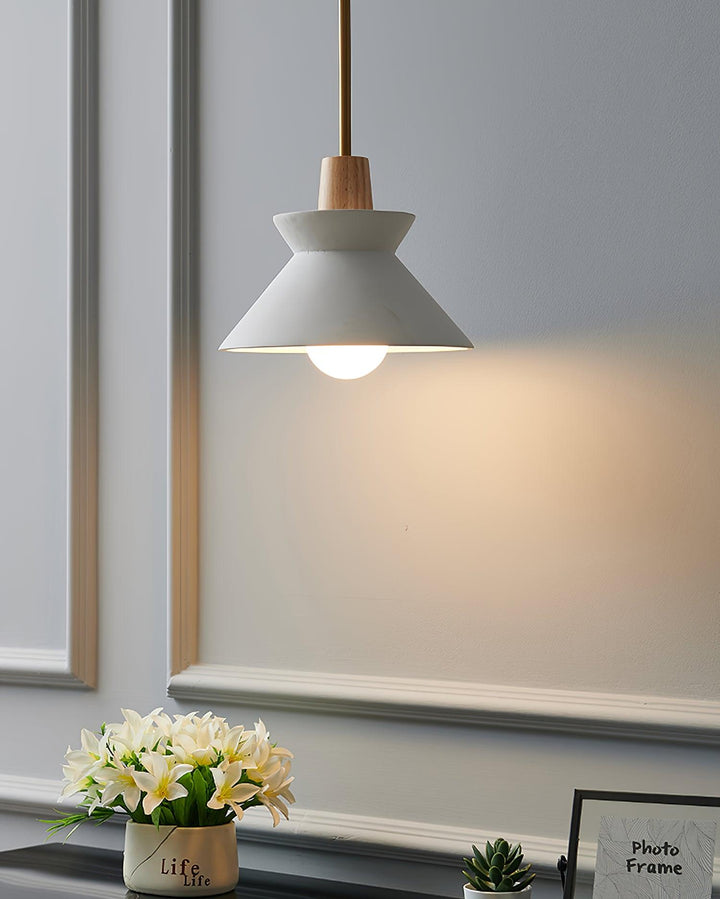Solara Lampe à suspension en bois Space Nordic Minimaliste - Neutralighting