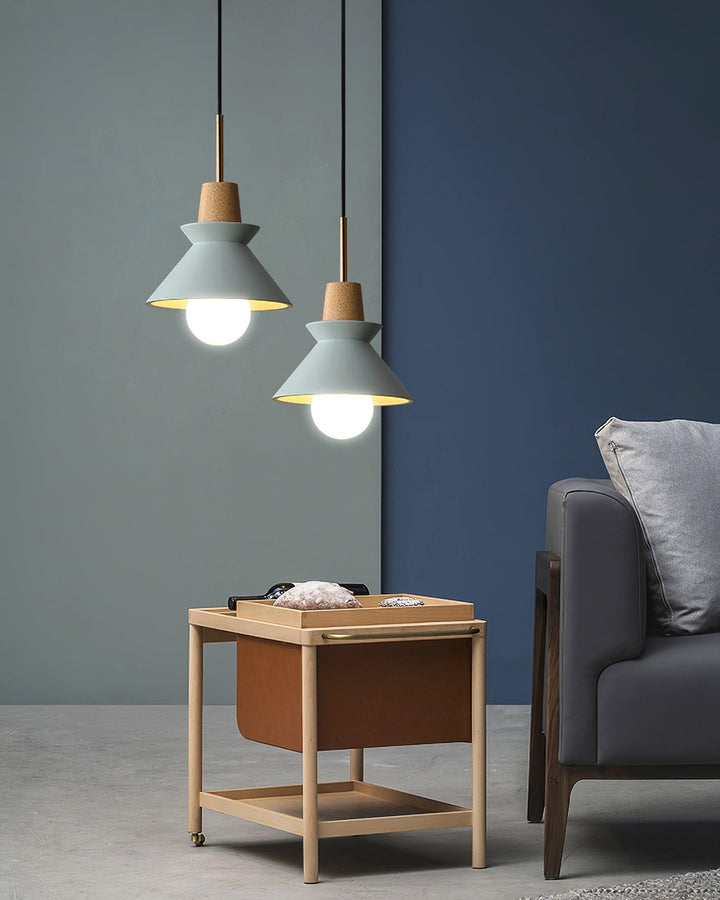 Solara Lampe à suspension en bois Space Nordic Minimaliste - Neutralighting