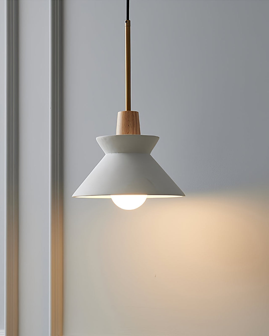 Solara Lampe à suspension en bois Space Nordic Minimaliste - Neutralighting