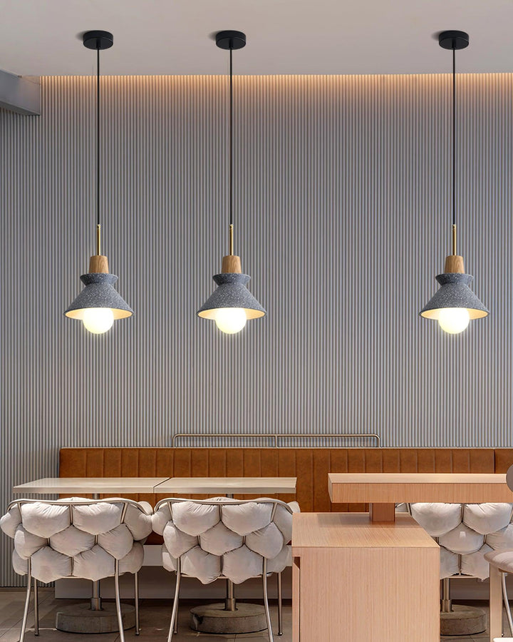 Solara Lampe à suspension en bois Space Nordic Minimaliste - Neutralighting