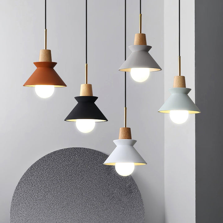Solara Lampe à suspension en bois Space Nordic Minimaliste - Neutralighting