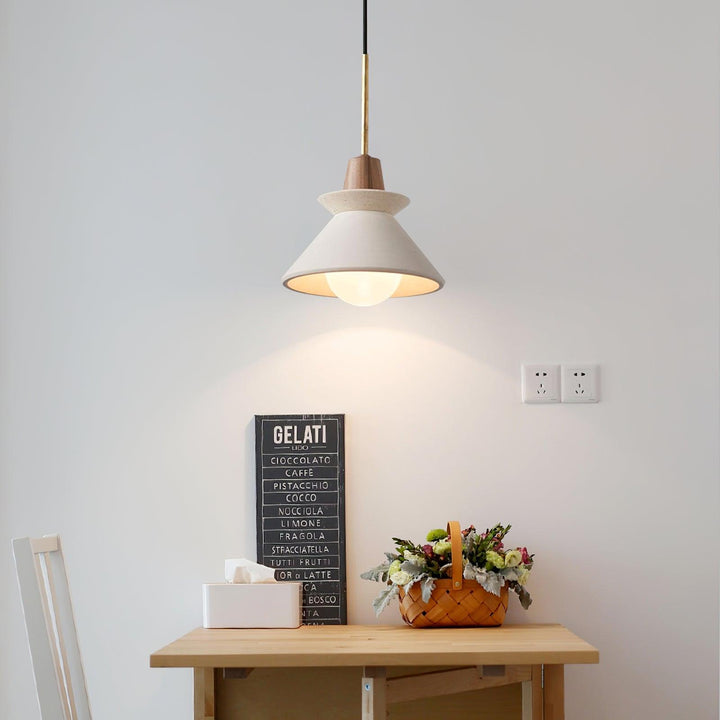 Solara Lampe à suspension en bois Space Nordic Minimaliste - Neutralighting