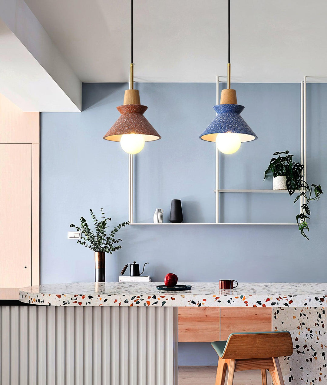 Solara Lampe à suspension en bois Space Nordic Minimaliste - Neutralighting