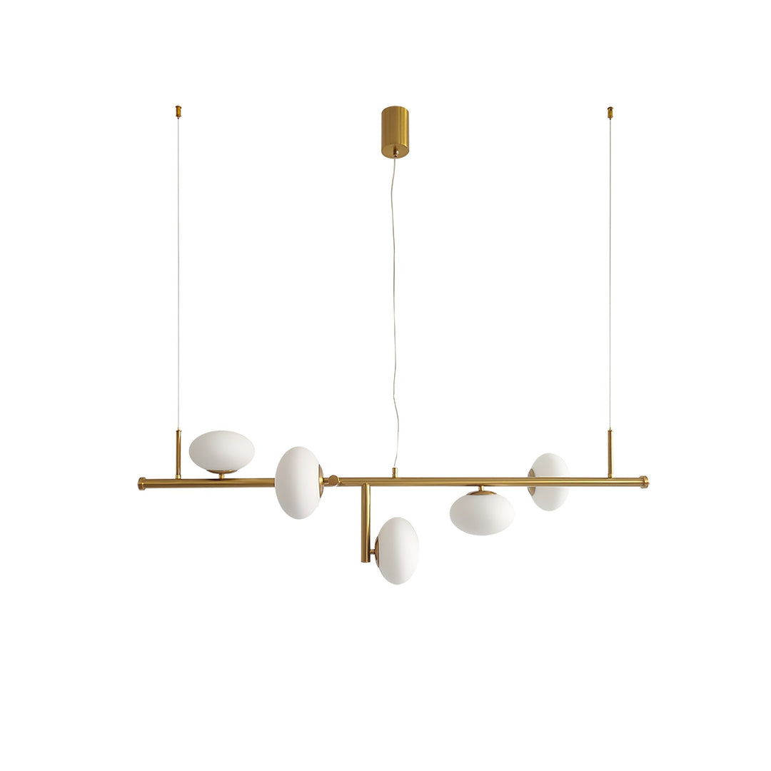 Balance Chandelier en Verre Moderne - Neutralighting