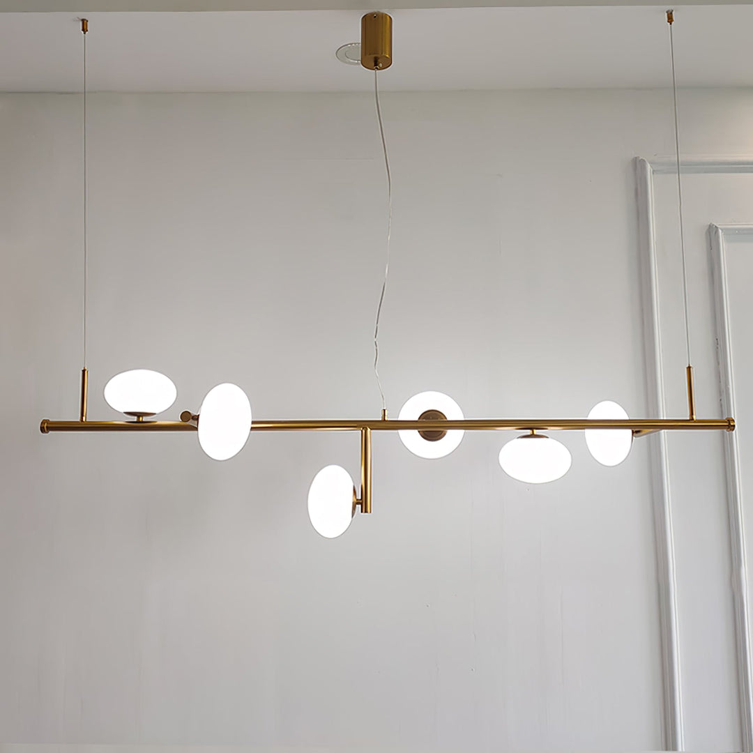 Balance Chandelier en Verre Moderne - Neutralighting
