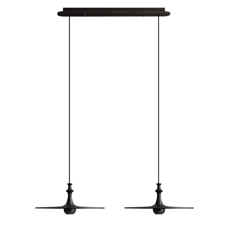 Syrinyra Suspension Sculpturale Disque Bois - Neutralighting