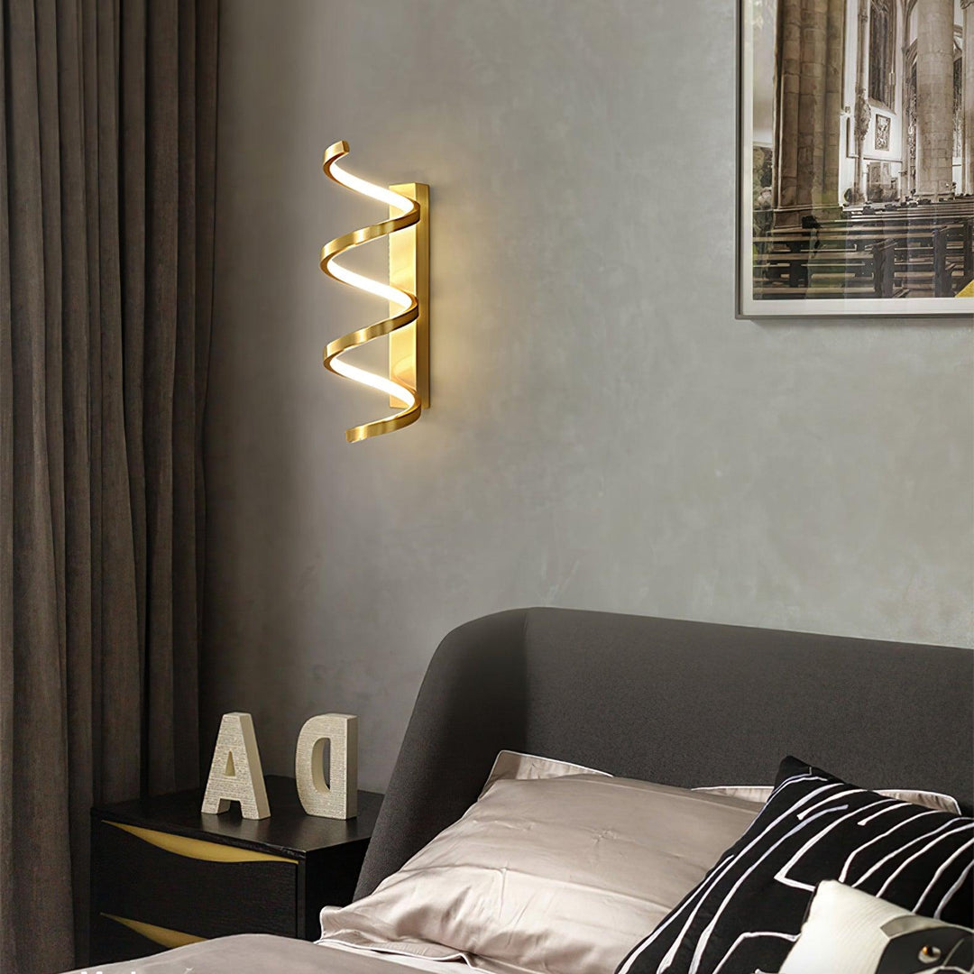 Asilion Applique Murale Spirale Art Nordique - Neutralighting