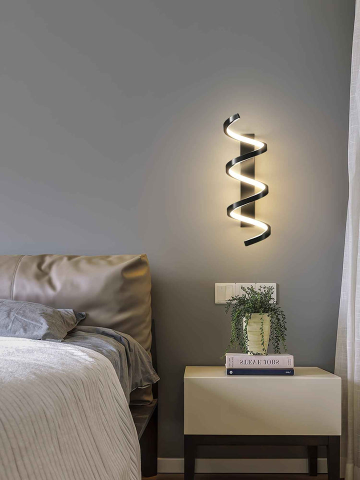 Asilion Acrylique 14cm Noir LED