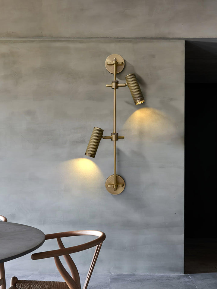 Glintice Applique murale industrielle en laiton - Neutralighting