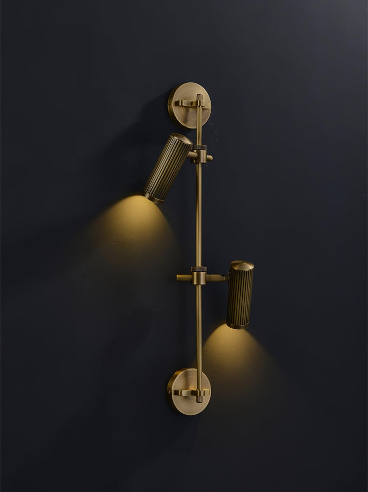 Glintice Applique murale industrielle en laiton - Neutralighting