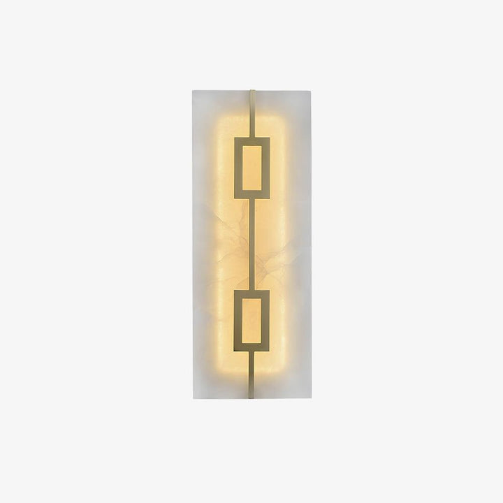 Alvelor Géométrique Albâtre Luminaire Mural - Neutralighting