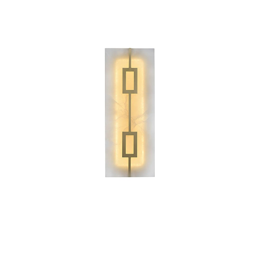 Alvelor Géométrique Albâtre Luminaire Mural - Neutralighting