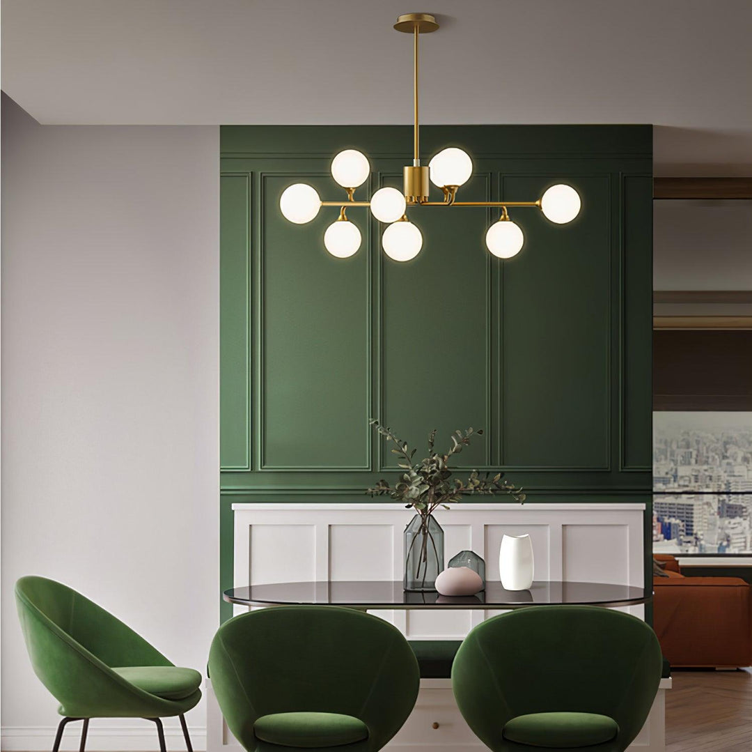 Galaxy Moderne Verre Lustre - Neutralighting