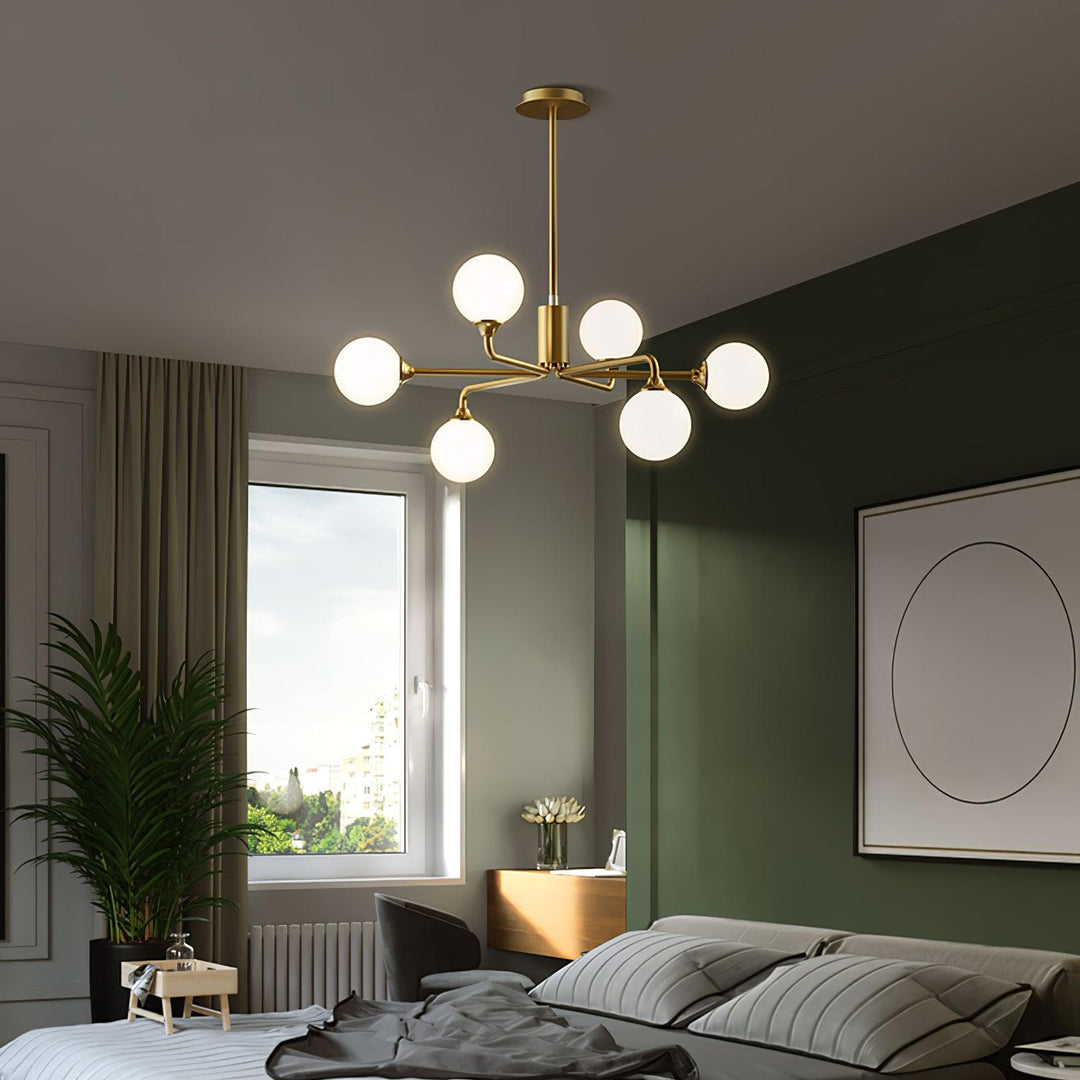 Galaxy Moderne Verre Lustre - Neutralighting
