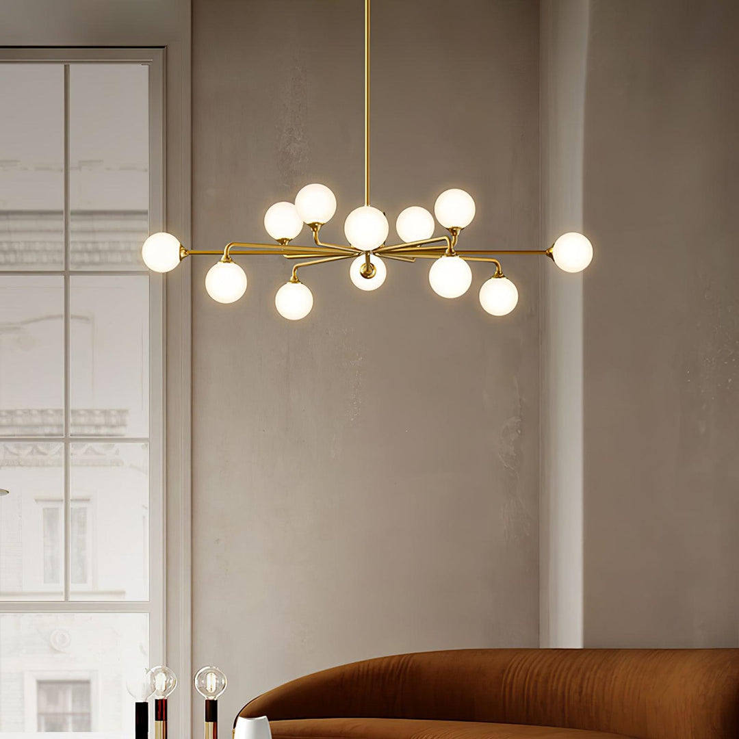 Galaxy Moderne Verre Lustre - Neutralighting