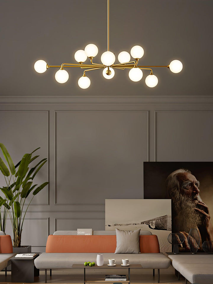 Galaxy Moderne Verre Lustre - Neutralighting