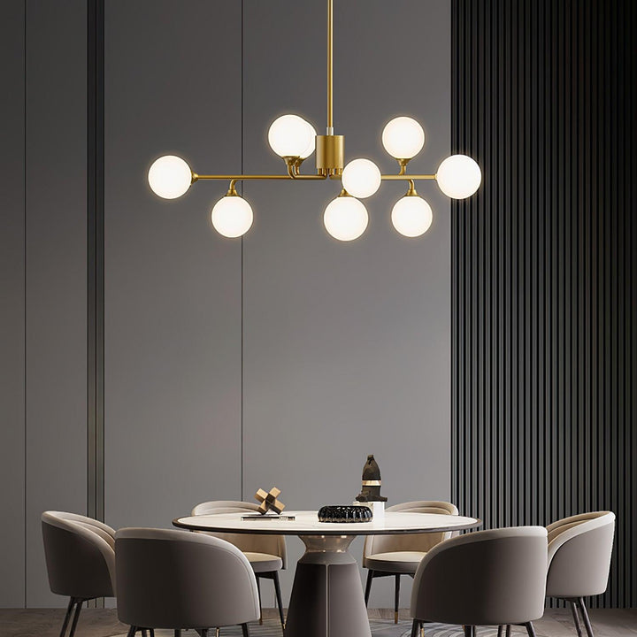 Galaxy Moderne Verre Lustre - Neutralighting