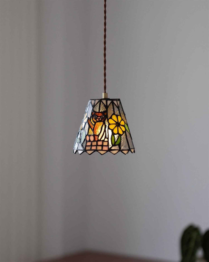 Tale Suspension Fantaisiste en Verre Teinté - Neutralighting