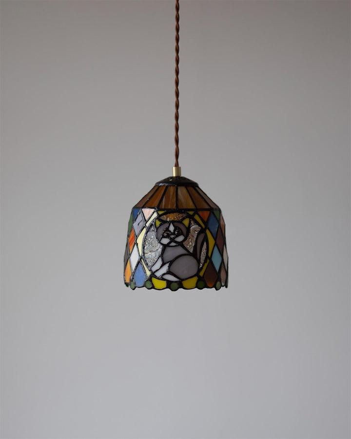 Tale Suspension Fantaisiste en Verre Teinté - Neutralighting