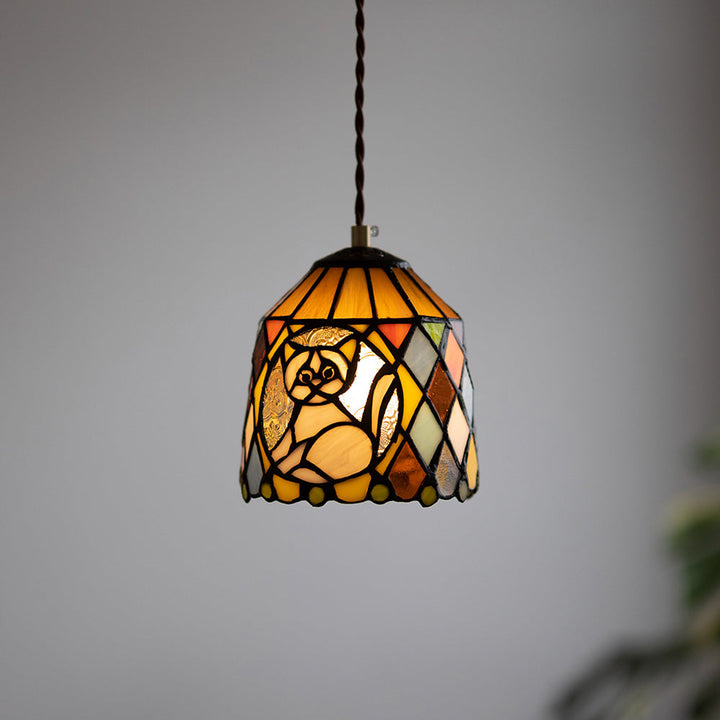 Tale Suspension Fantaisiste en Verre Teinté - Neutralighting