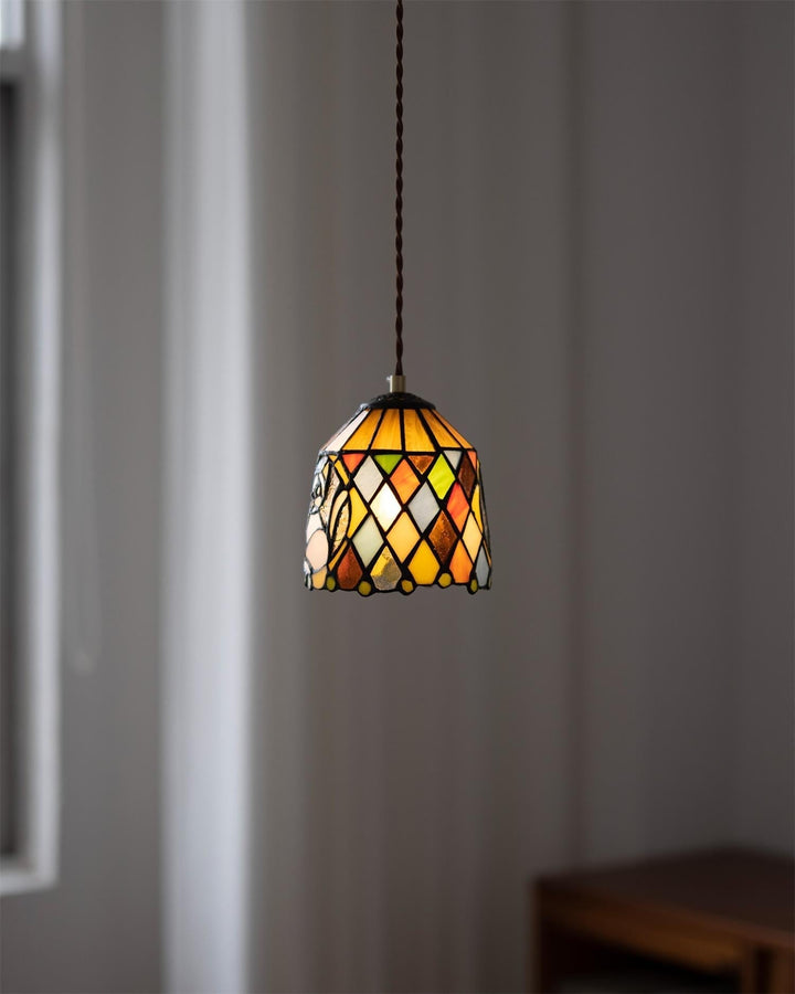 Tale Suspension Fantaisiste en Verre Teinté - Neutralighting