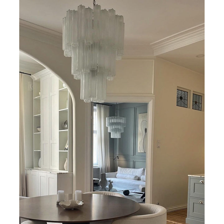 Erdoros Postmodern Luxe Lumière des Étoiles Verre Lustre - Neutralighting
