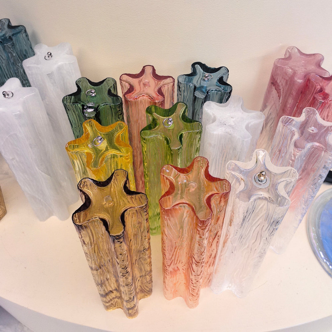 Erdoros Postmodern Luxe Lumière des Étoiles Verre Lustre - Neutralighting
