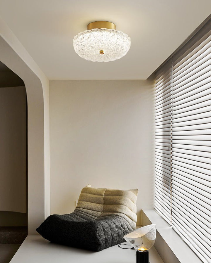 Evraeel Plafonnier Moderne en Verre Étoilé - Neutralighting