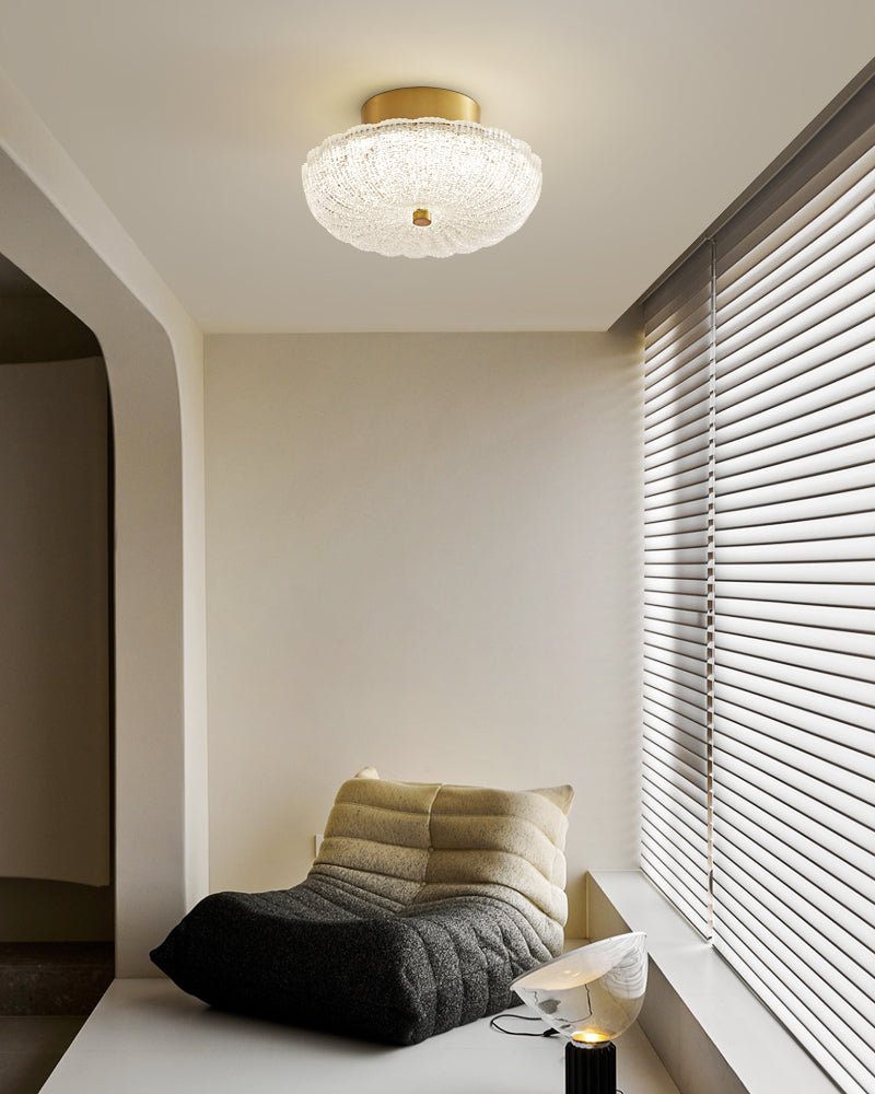 Evraeel Plafonnier Moderne en Verre Étoilé - Neutralighting