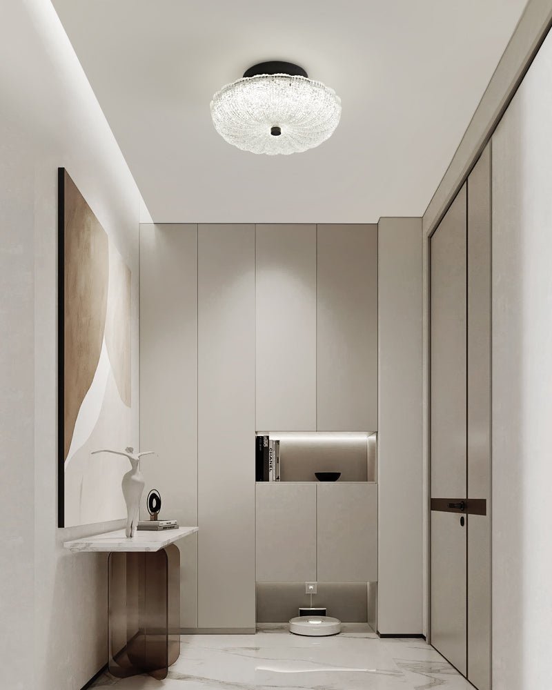 Evraeel Plafonnier Moderne en Verre Étoilé - Neutralighting