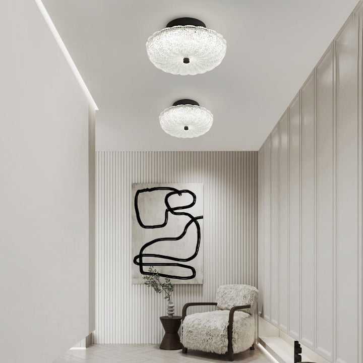 Evraeel Plafonnier Moderne en Verre Étoilé - Neutralighting