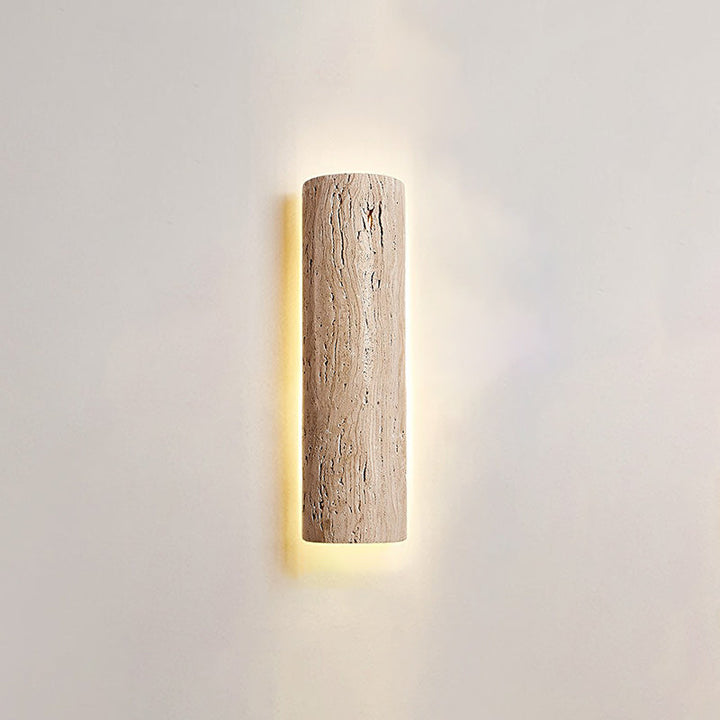 Zemara Moderne Minimaliste Lange Travertin Applique Murale - Neutralighting