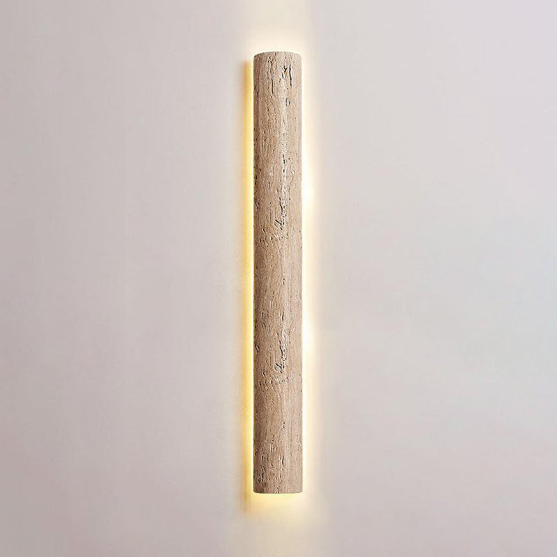 Zemara Moderne Minimaliste Lange Travertin Applique Murale - Neutralighting