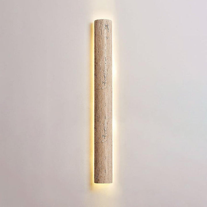 Zemara Moderne Minimaliste Lange Travertin Applique Murale - Neutralighting