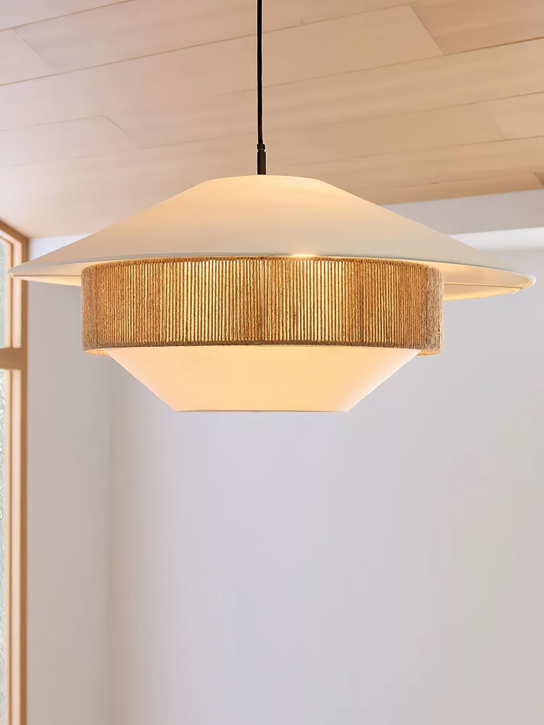 Solis Suspension Moderne en Tissu - Neutralighting