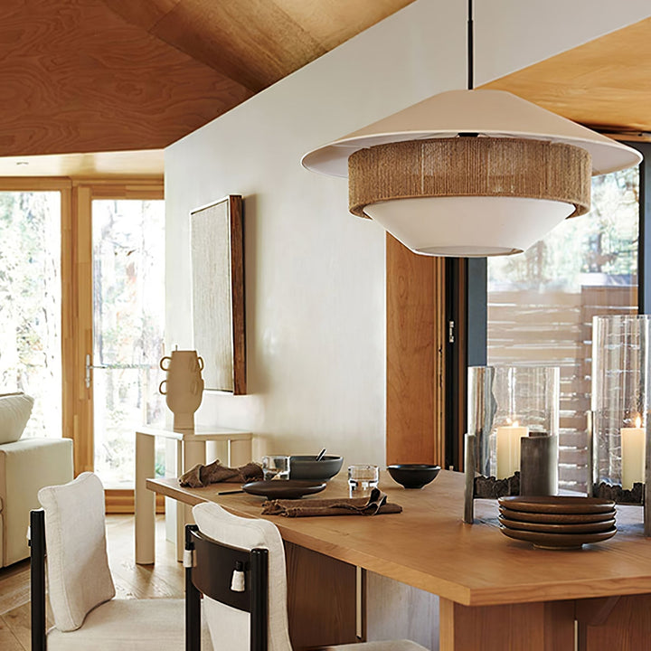 Solis Suspension Moderne en Tissu - Neutralighting