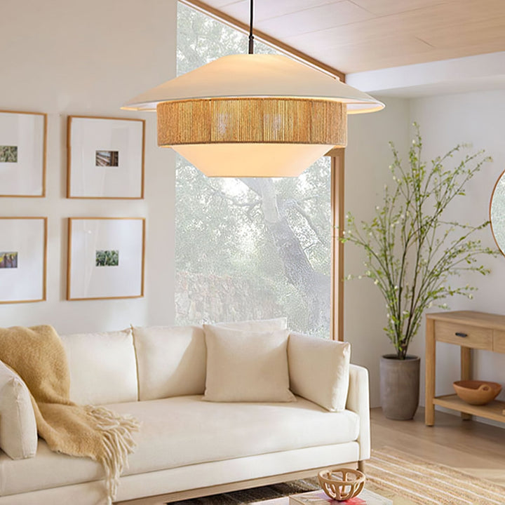 Solis Suspension Moderne en Tissu - Neutralighting