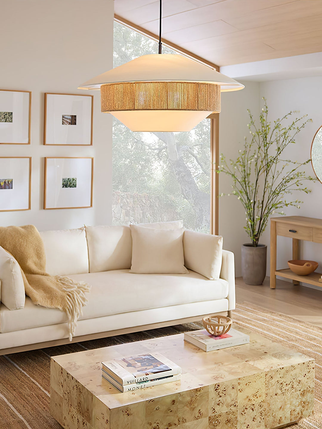 Solis Suspension Moderne en Tissu - Neutralighting