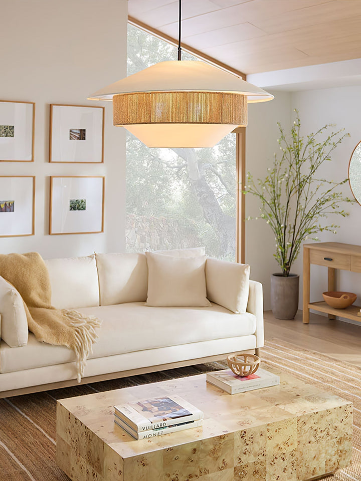 Solis Suspension Moderne en Tissu - Neutralighting