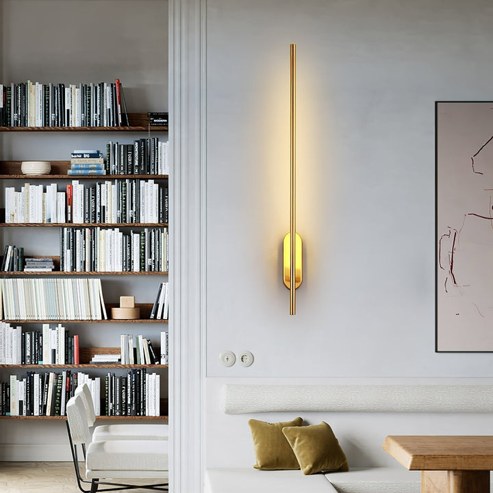 Marissa Applique Murale Bâton Laiton - Neutralighting