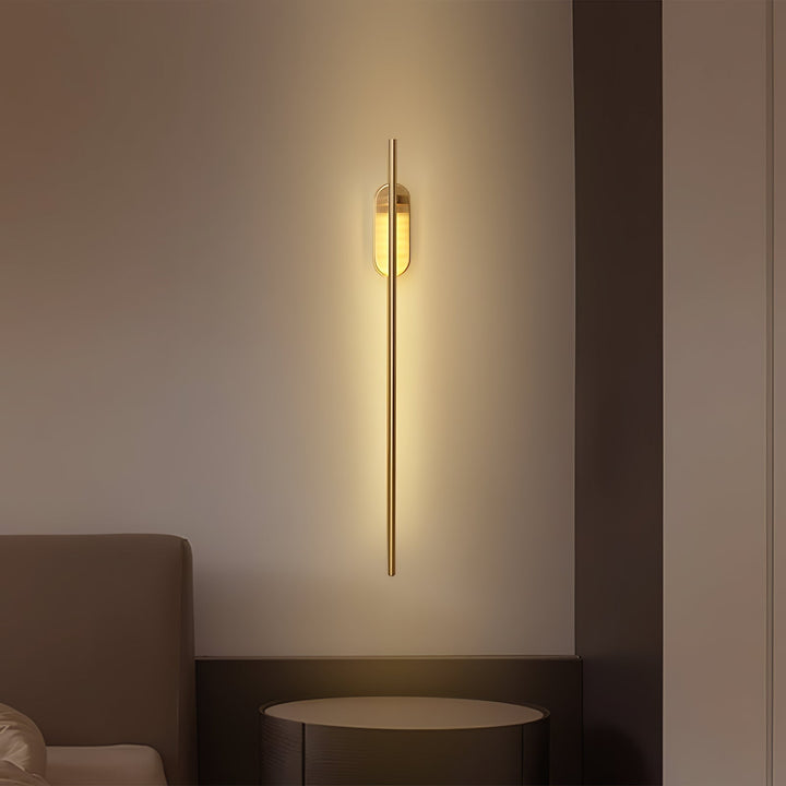 Marissa Applique Murale Bâton Laiton - Neutralighting
