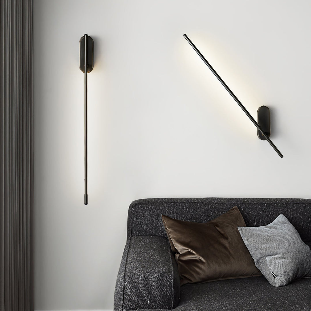 Marissa Applique Murale Bâton Laiton - Neutralighting