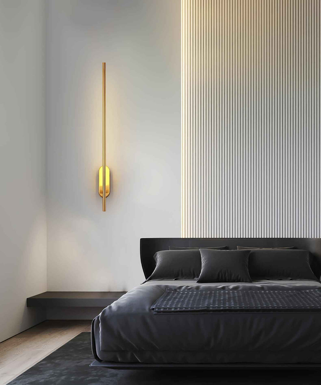Marissa Acrylique 60cm Noir LED