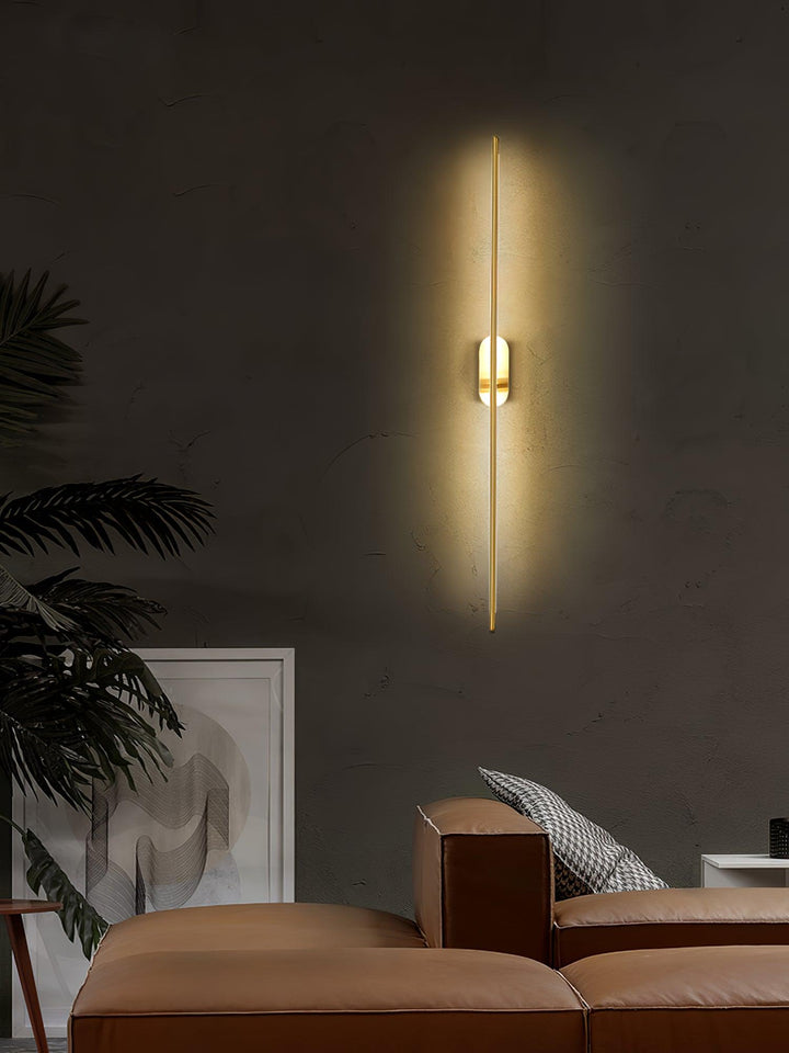 Marissa Applique Murale Bâton Laiton - Neutralighting