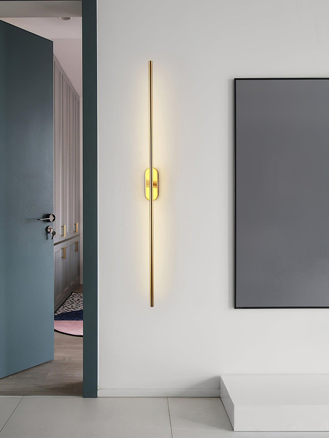 Marissa Applique Murale Bâton Laiton - Neutralighting