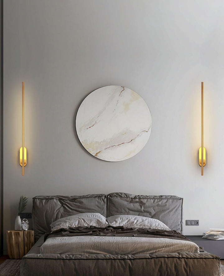 Marissa Applique Murale Bâton Laiton - Neutralighting