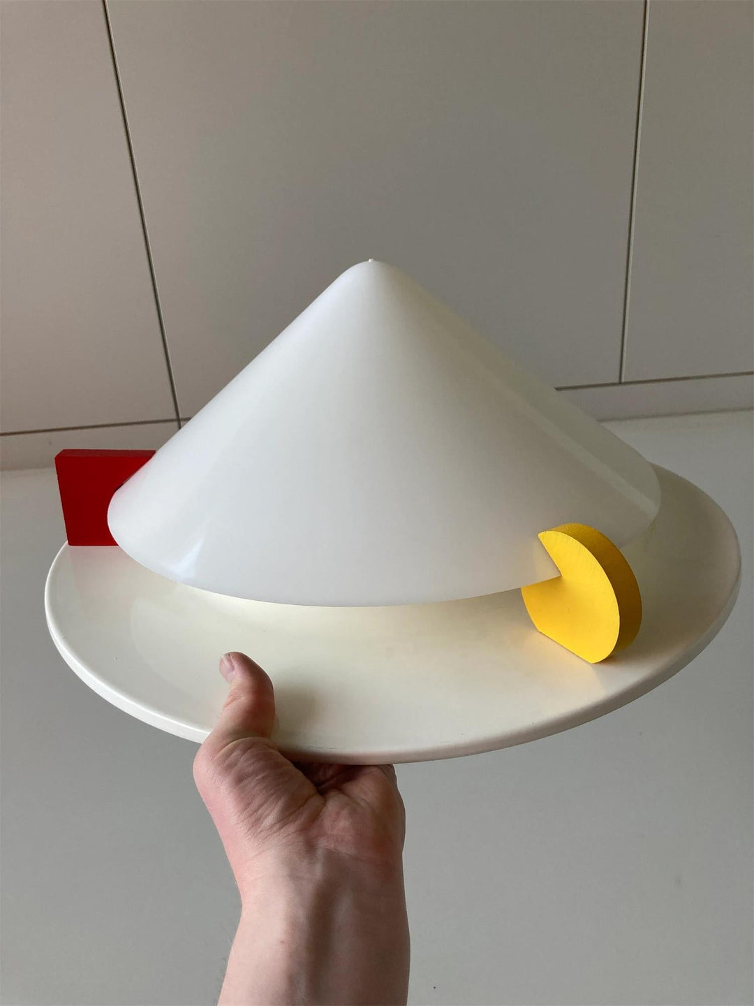 Stoja Lustre Plafonnier Blocs de Couleurs Géométriques Minimaliste - Neutralighting